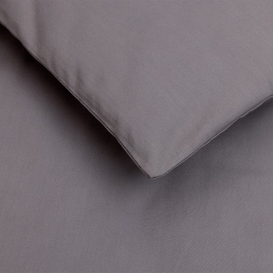 Housse de couette Percale Anthracite - Image 2