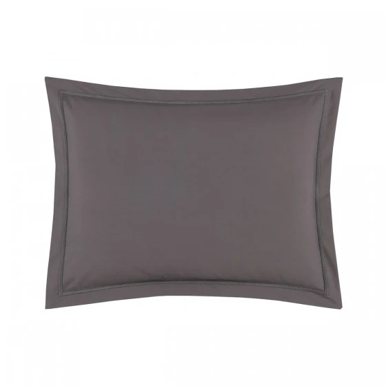 Taie d'oreiller Percale Anthracite - Image 5