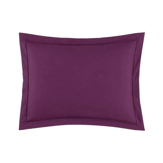Taie d'oreiller Percale Aubergine - Image 3