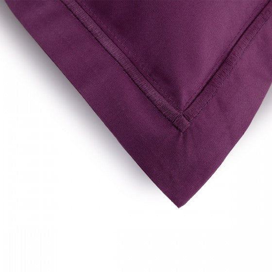 Taie d'oreiller Percale Aubergine - Image 5