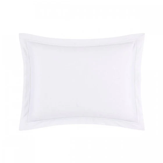 Taie d'oreiller Percale Blanc - Image 3