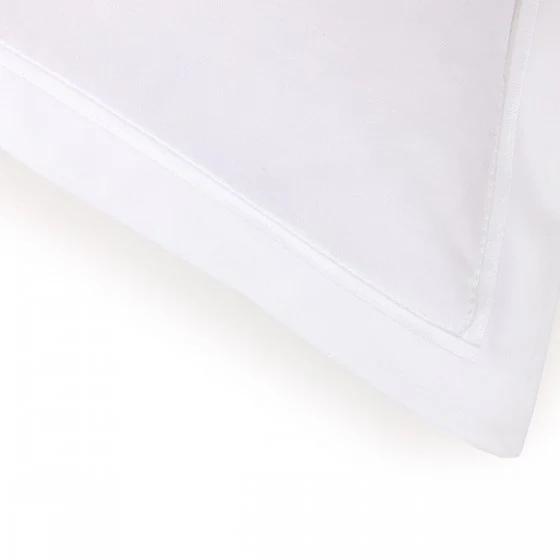 Taie d'oreiller Percale Blanc - Image 4