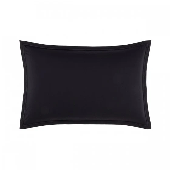 Taie d'oreiller Percale Noir - Image 2